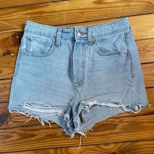 Wild Fable high rise denim shorts size 00